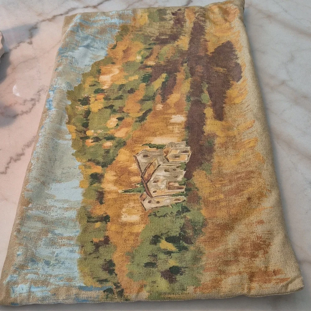 Potterybarn Pillow Sham Tuscan Motif